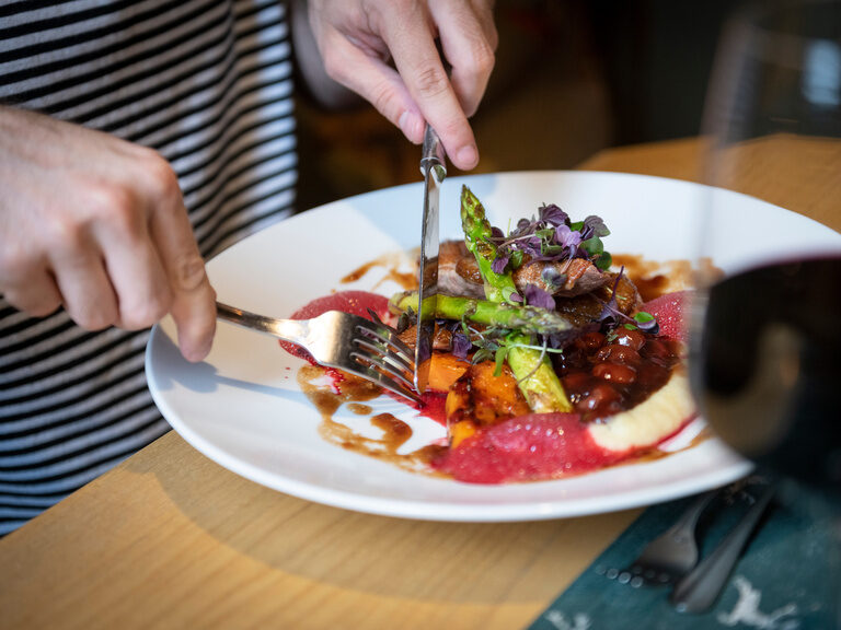 Moderne bayerische Küche